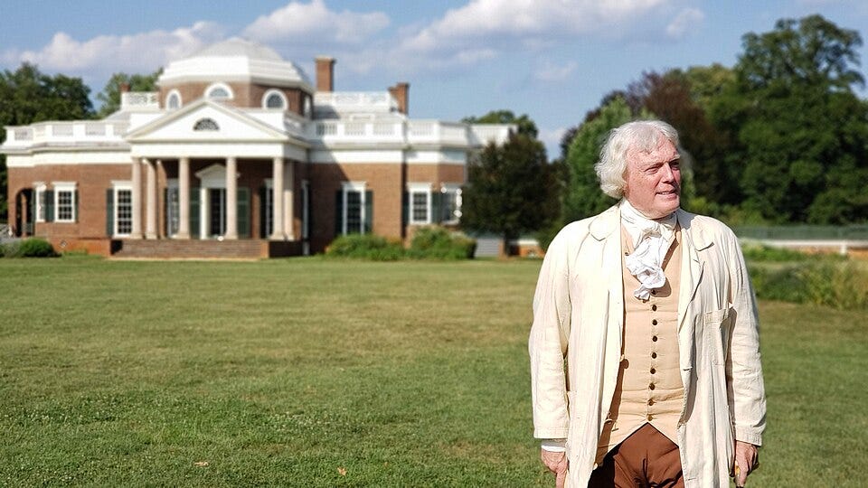 File:Monticello, Thomas Jefferson's home with Thomas Jefferson.jpg File:Monticello, Thomas Jefferson's home with Thomas Jefferson.jpg