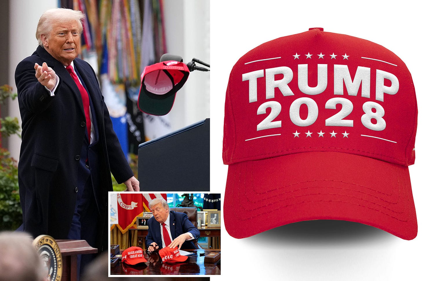 Trump store puts '2028' hat on sale in third-term tease: 'Rewrite the rules'