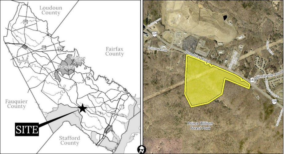 Quantico Ridge site plan Quantico Ridge site plan