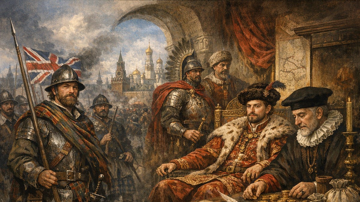 A Muscovy Militia Funded by Britain. Part I: The Venetian Coup, Scottish Mercenaries, and the Lawful Czar Władysław