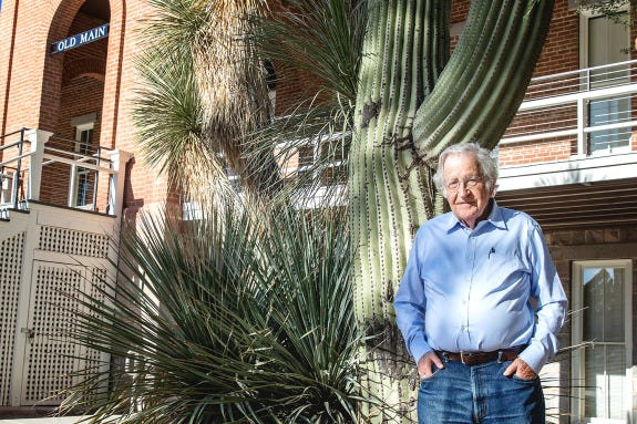 The Home of Noam Chomsky | College of Social & Behavioral Sciences