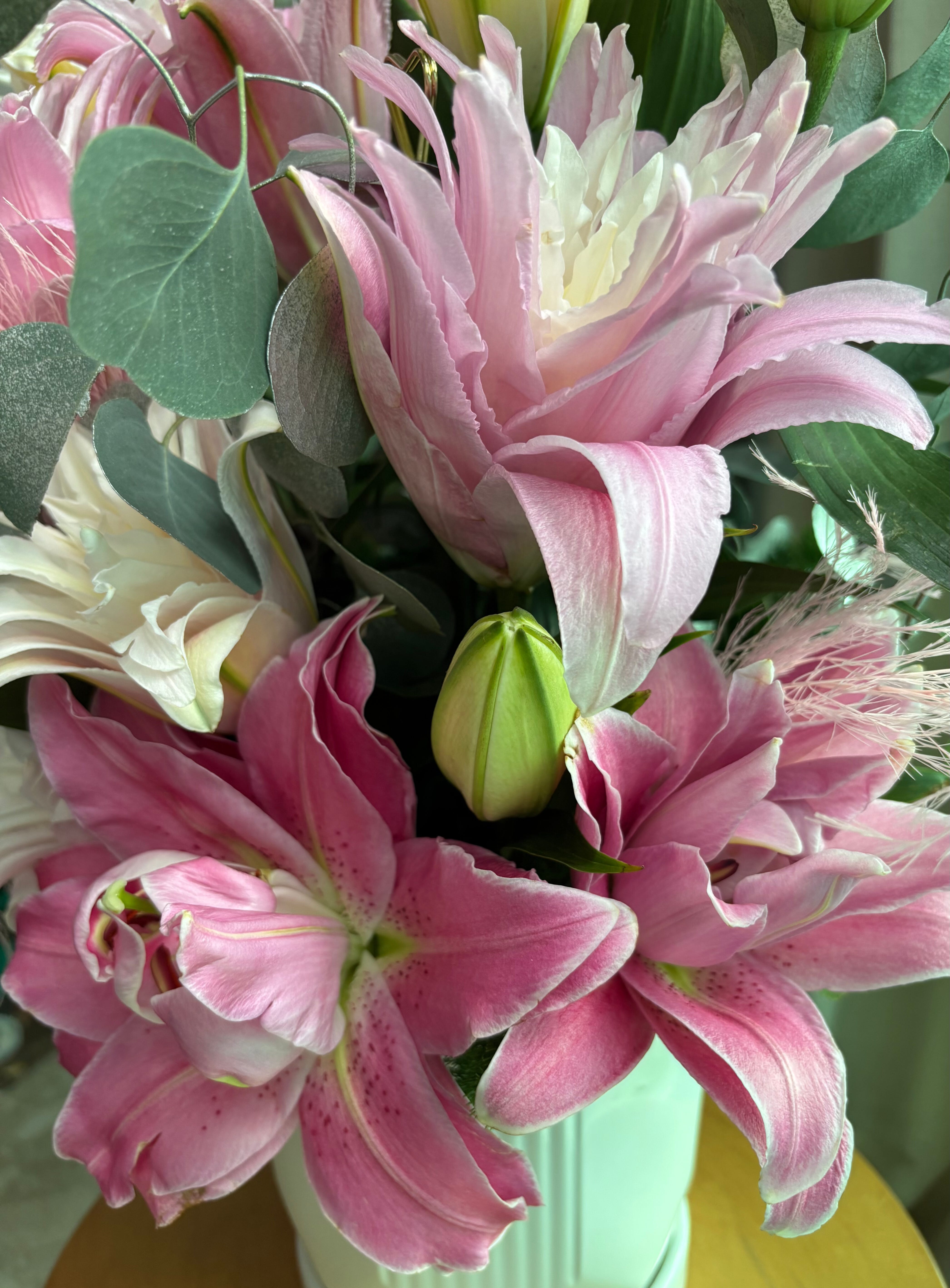 The Modified Beauty of Double Petal Lilies - by Lea S. Jusi
