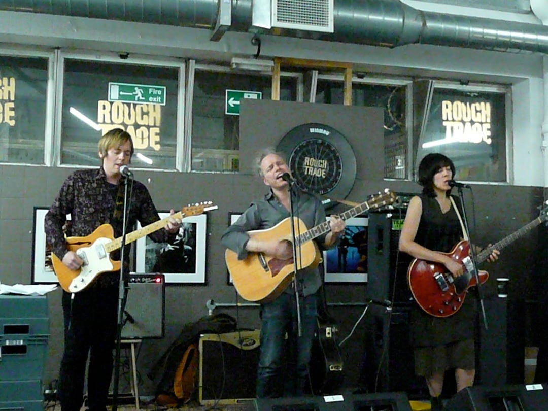 Alasdair of The Clientele with Damon & Naomi