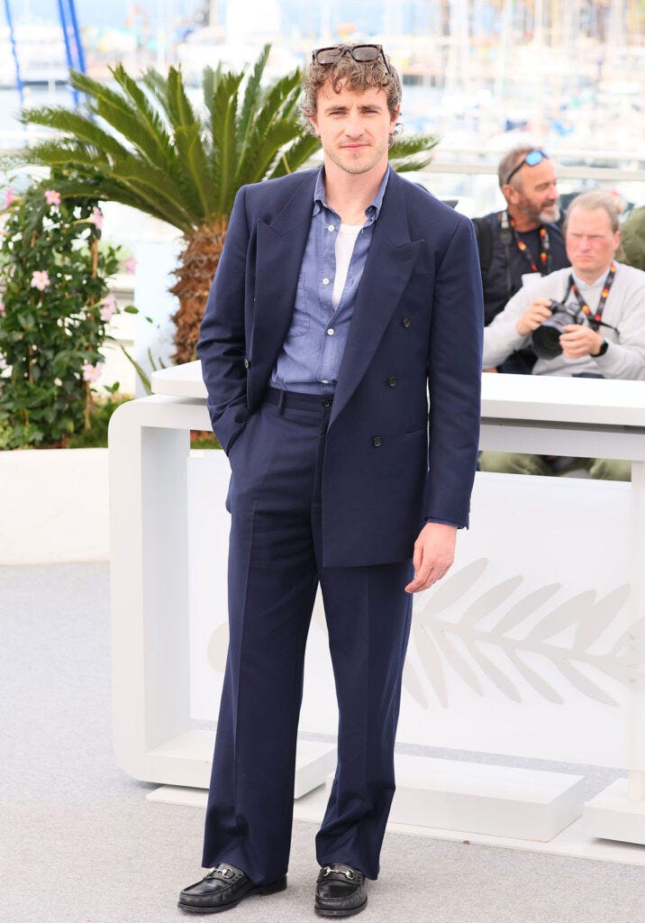 Paul Mescal Delivers a Triple Dose of Gucci at Cannes 2025