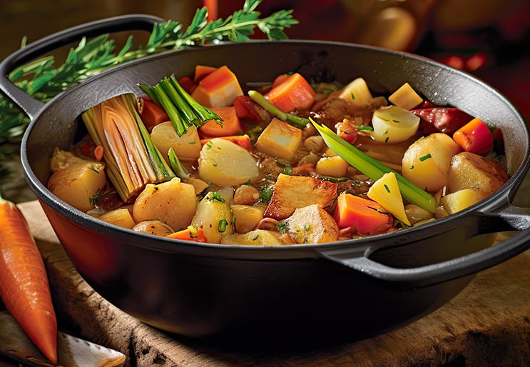 Pot au feu végétarien | Fédération Française des Diabétiques