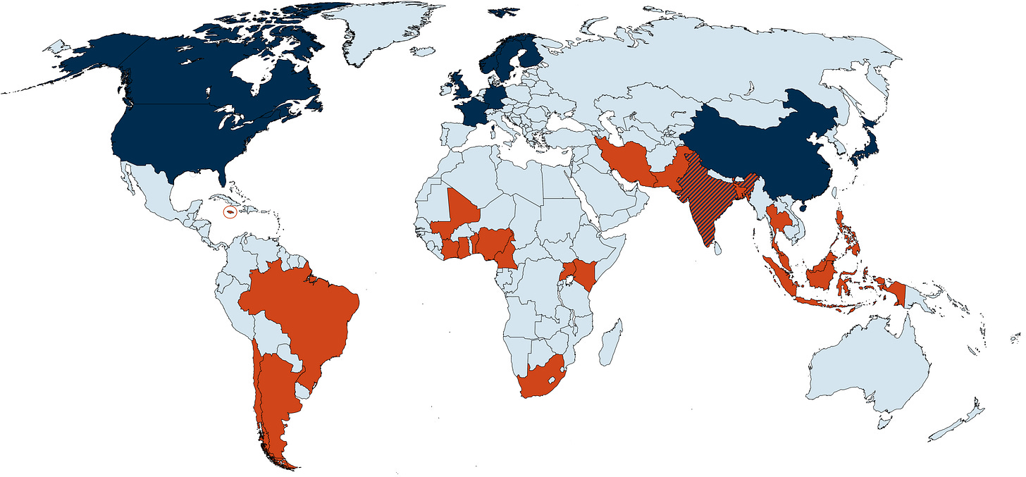 map of degrees initiative projects 2023
