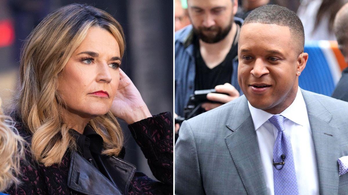 Savannah Guthrie and Craig Melvin each made news of their own on Thursday.