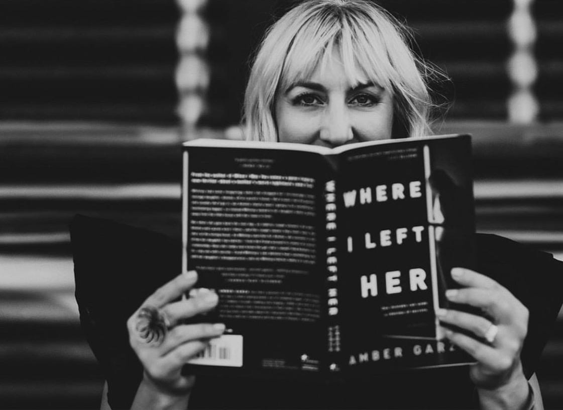 Amber Garza, okay-selling author of thriller novels 