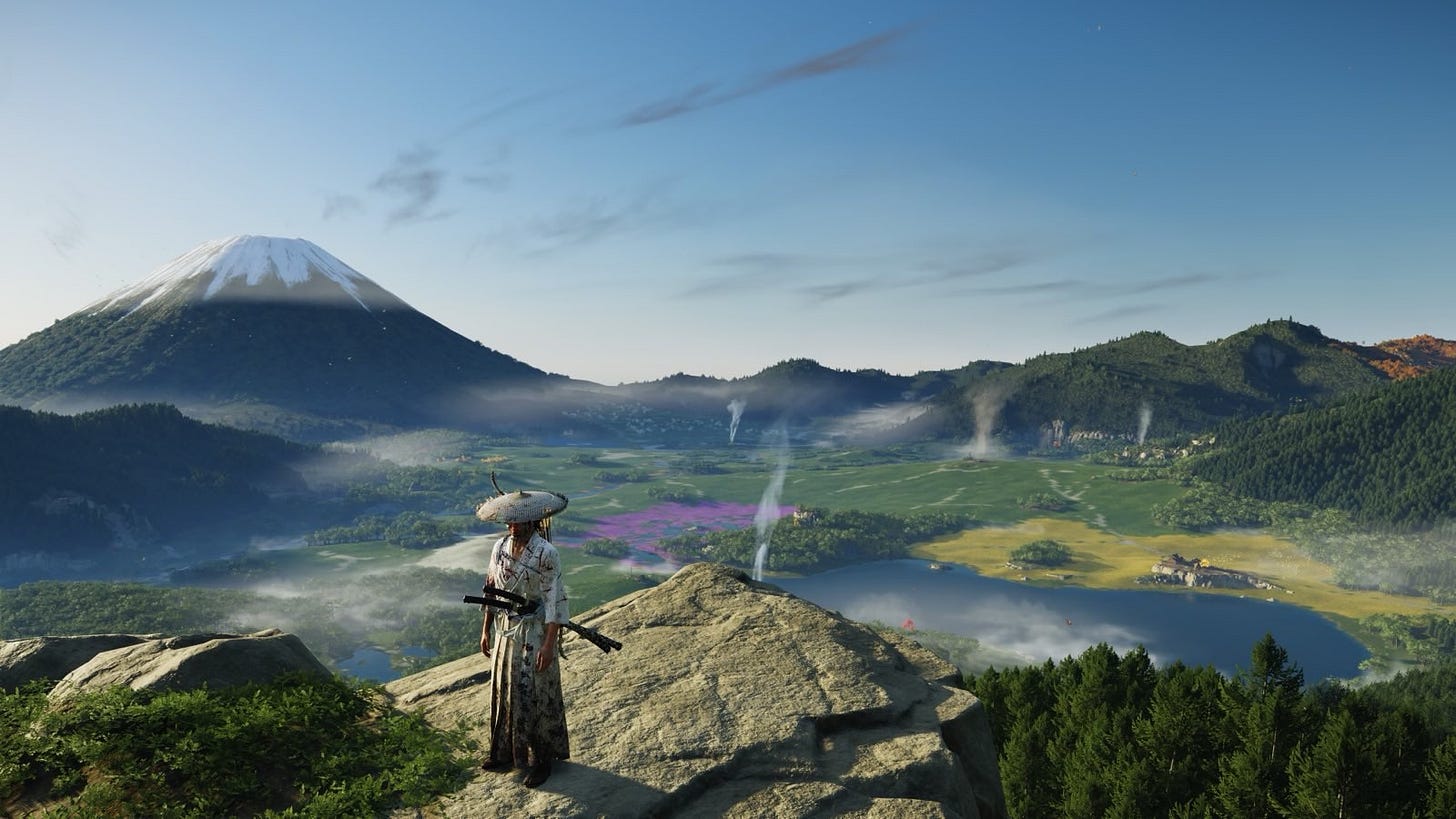 Screenshot from Ghost of Yōtei (PS5)