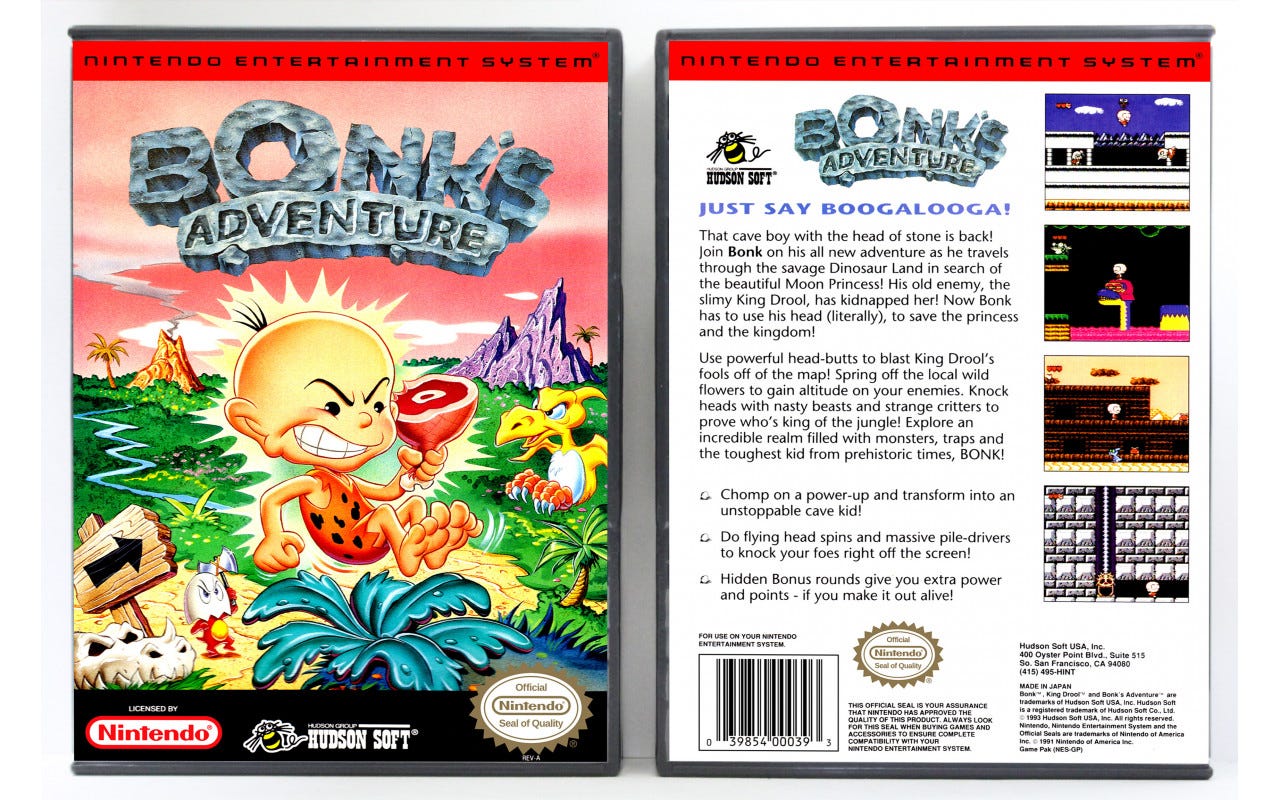 Bonk's Adventure