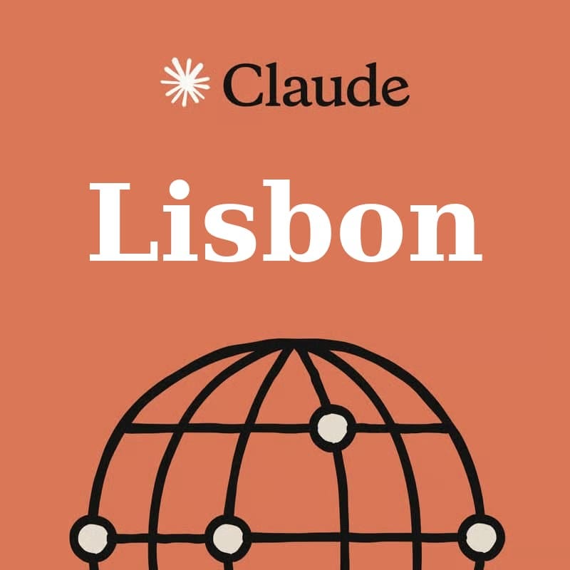 Image de couverture pour Lisbon | Claude Code for Everyone Image de couverture pour Lisbon | Claude Code for Everyone