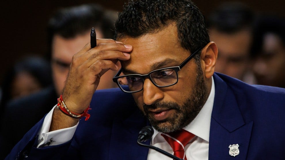 Kash Patel, the FBI's Agent of Chaos – Mother Jones