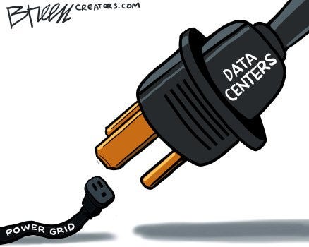 Cartoon: Data Center Power – The Virginian-Pilot Cartoon: Data Center Power – The Virginian-Pilot