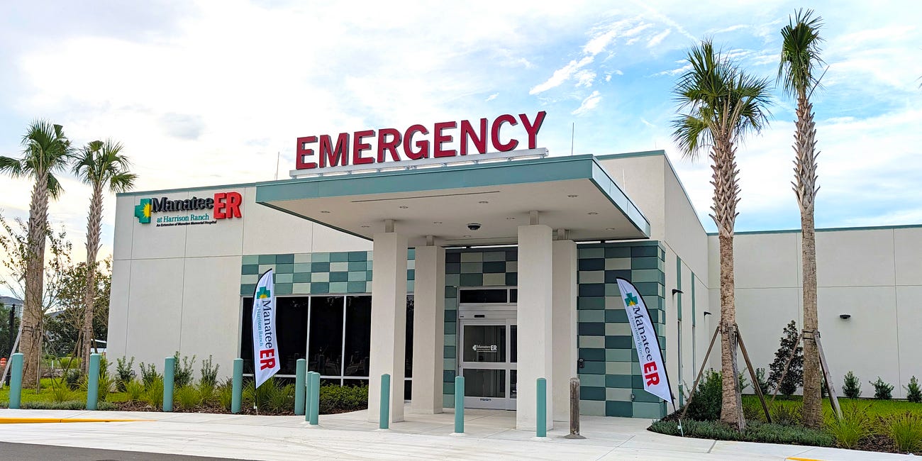 Manatee Memorial Hospital Announces the Opening of Freestanding Emergency Department in North Manatee County: Manatee ER at Harrison Ranch