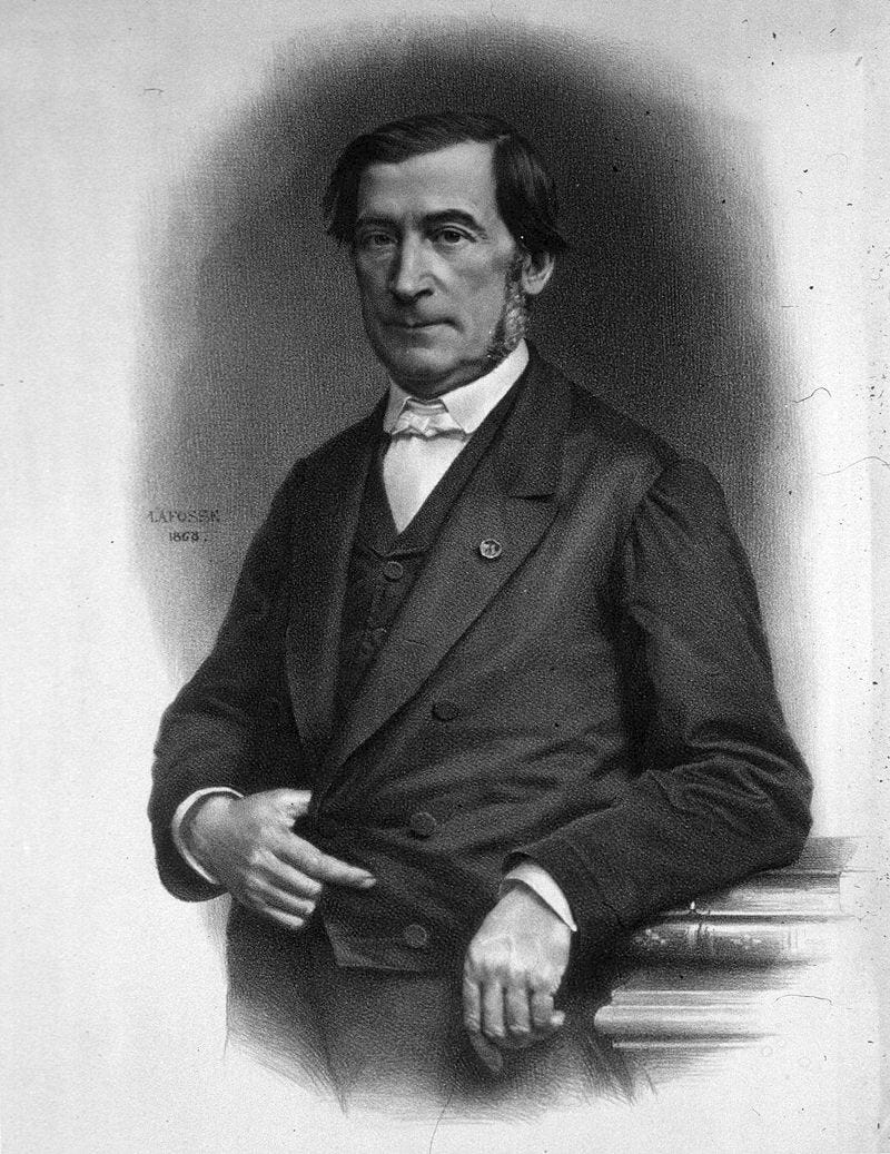 Engraving of Apollinaire Bouchardat