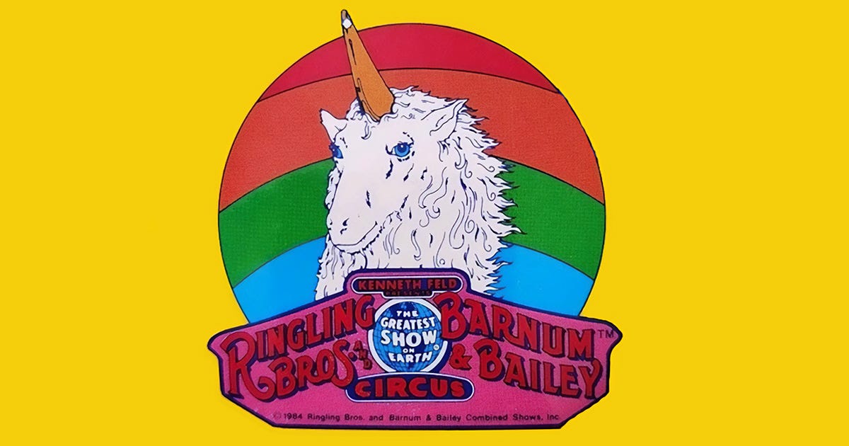 The Living Unicorn at the Circus