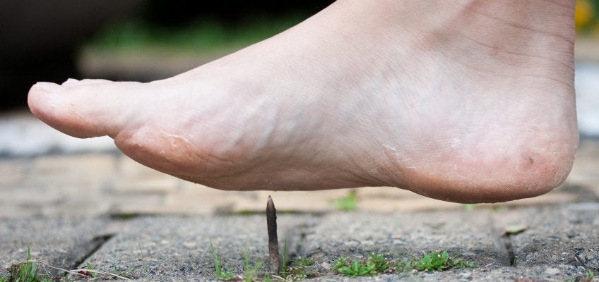 Myth Busters: You need a tetanus shot if you step on a nail. – The Good  Health Blog