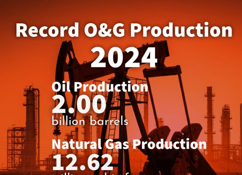 Texas Oil and Gas Production Hits All Time Records in 2024: 2 Billion ...
