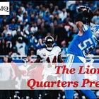 NFL Trends and the Detroit Lions Quarters Pressures