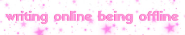 Writing Online Being Offline