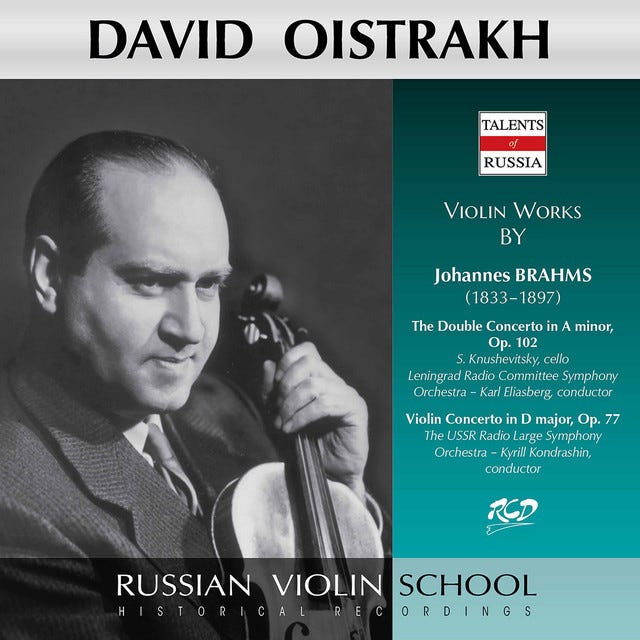 Brahms: Concerto for Violin & Cello in A Minor, Op. 102 & Violin Concerto  in D Major, Op. 77 (Live) - Album by Johannes Brahms | Spotify