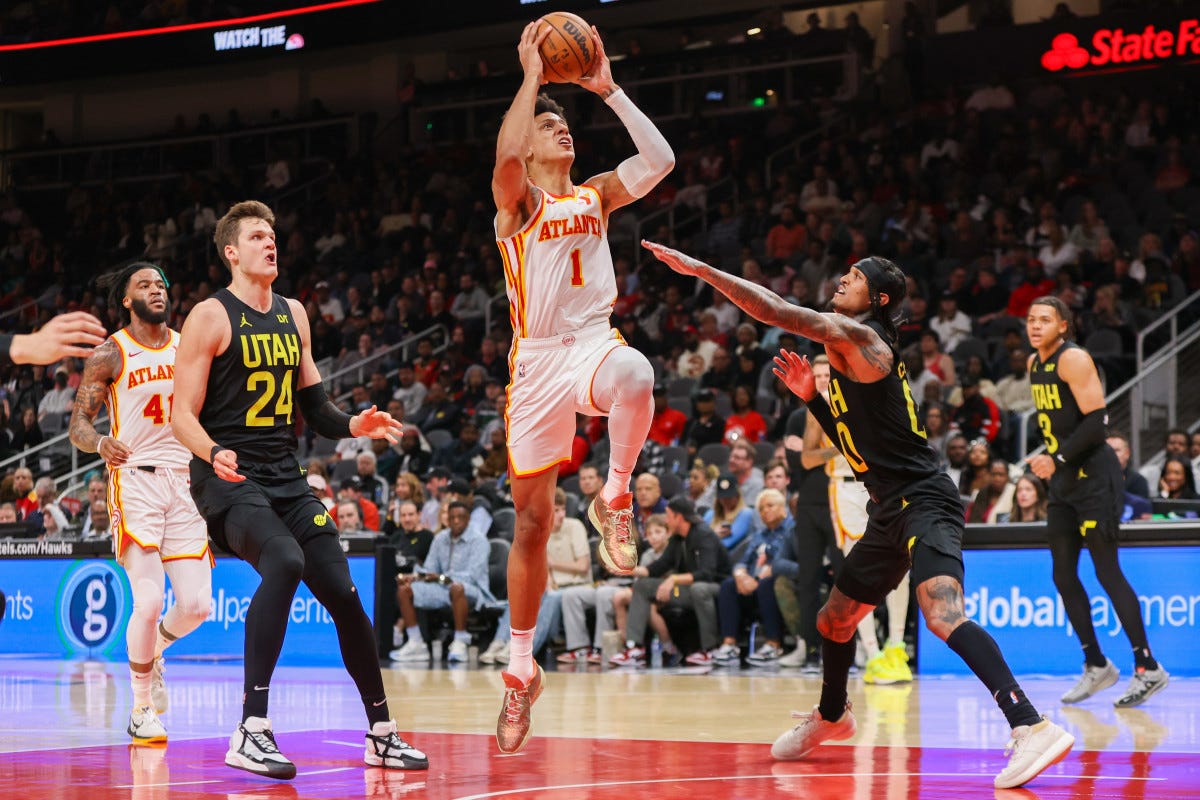 Hawks Dominate Utah Jazz 124-97 in John Collins return to Atlanta - Sports  Illustrated Atlanta Hawks News, Analysis and More