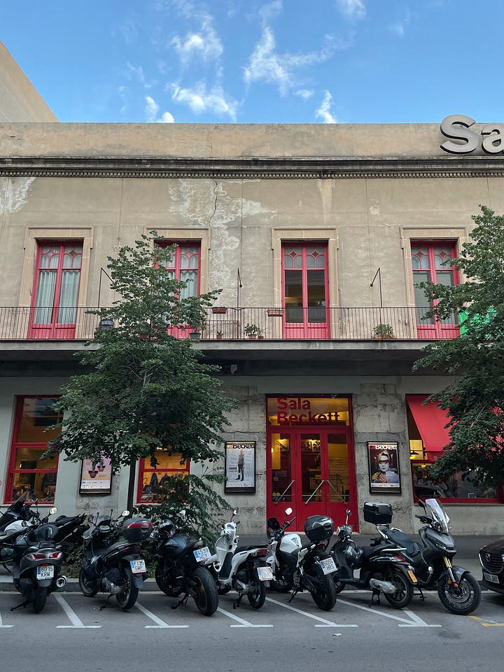 The Barcelona neighborhood of Poblenou