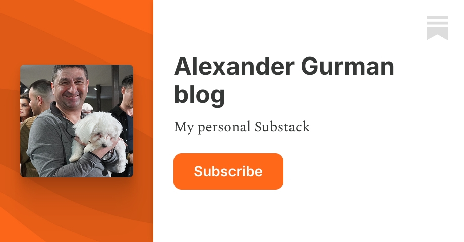 Alexander Gurman blog | Substack