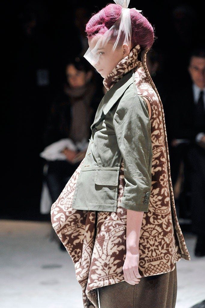 Whimsy, restriction, protection: Comme Des Garçons Fall 2009
