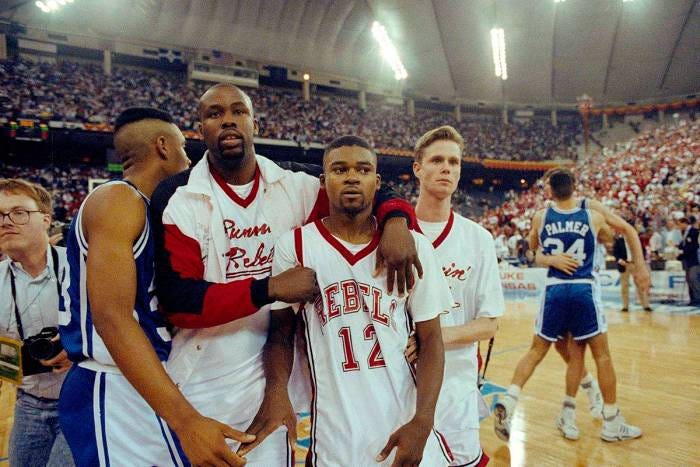 UNLV and Duke played in 1990 and '91 Final Four | Las Vegas Review-Journal