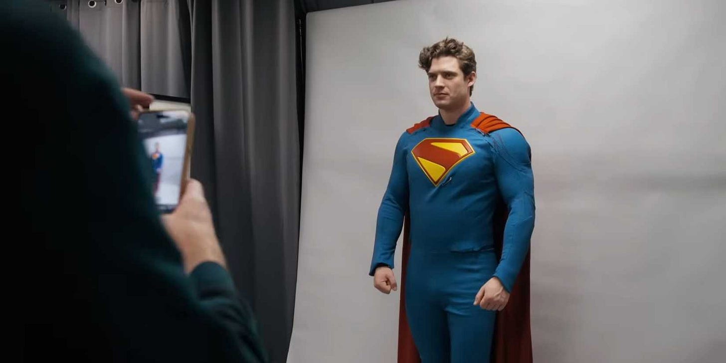 David Corenswet's Superman Costume Revealed Without Trunks
