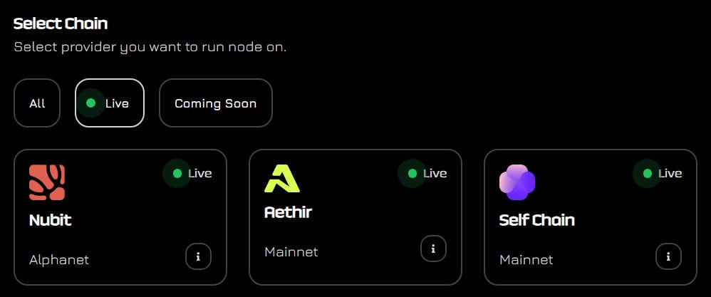Partner chains live on NodeOps Console Partner chains live on NodeOps Console