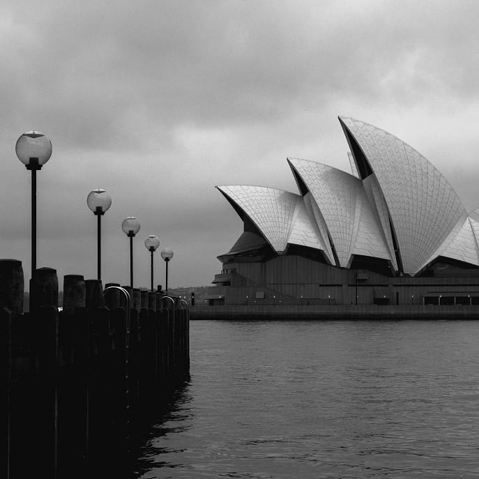 Sydney Opera House Darkness