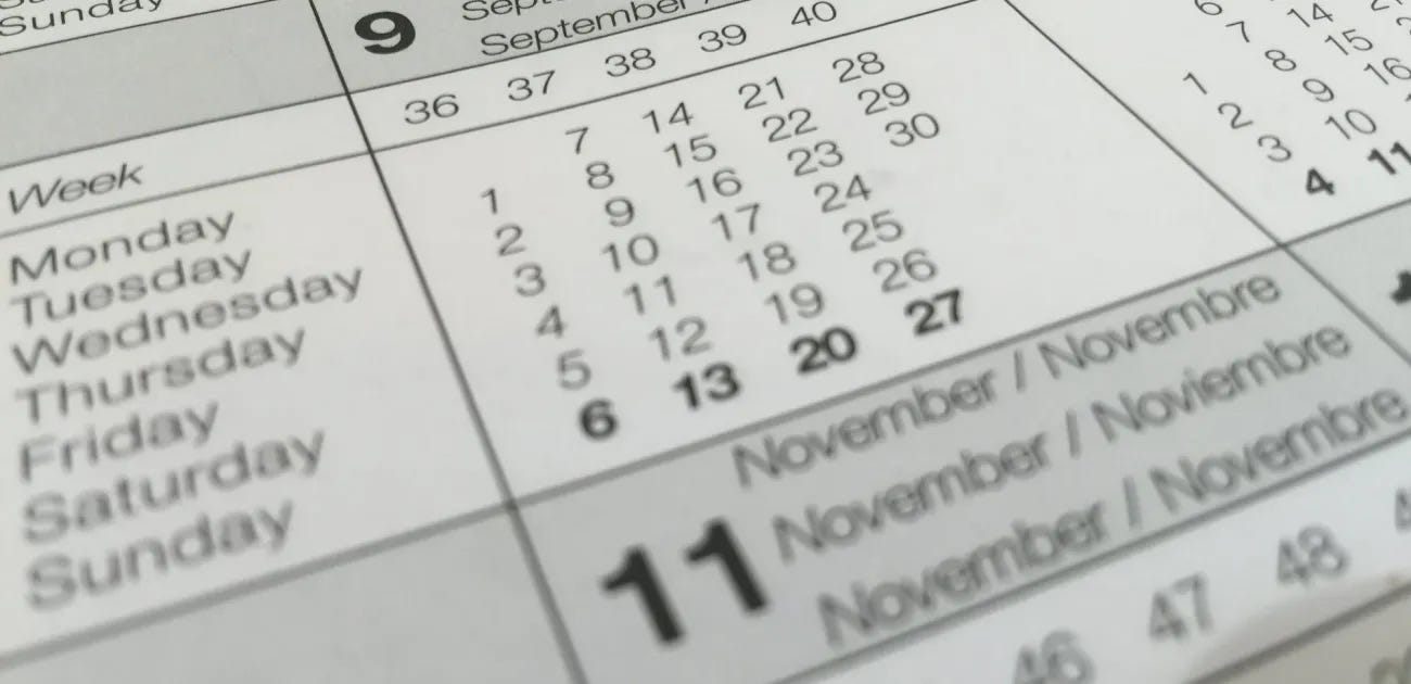 Pon tu agenda en orden