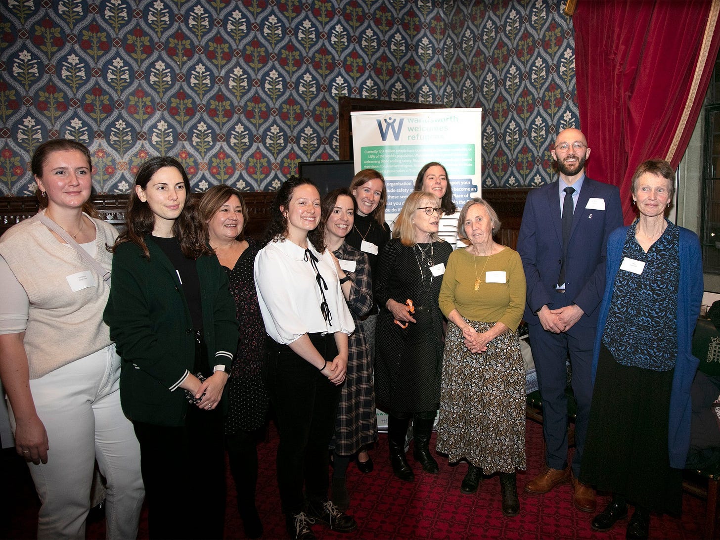 May be an image of 8 people and text