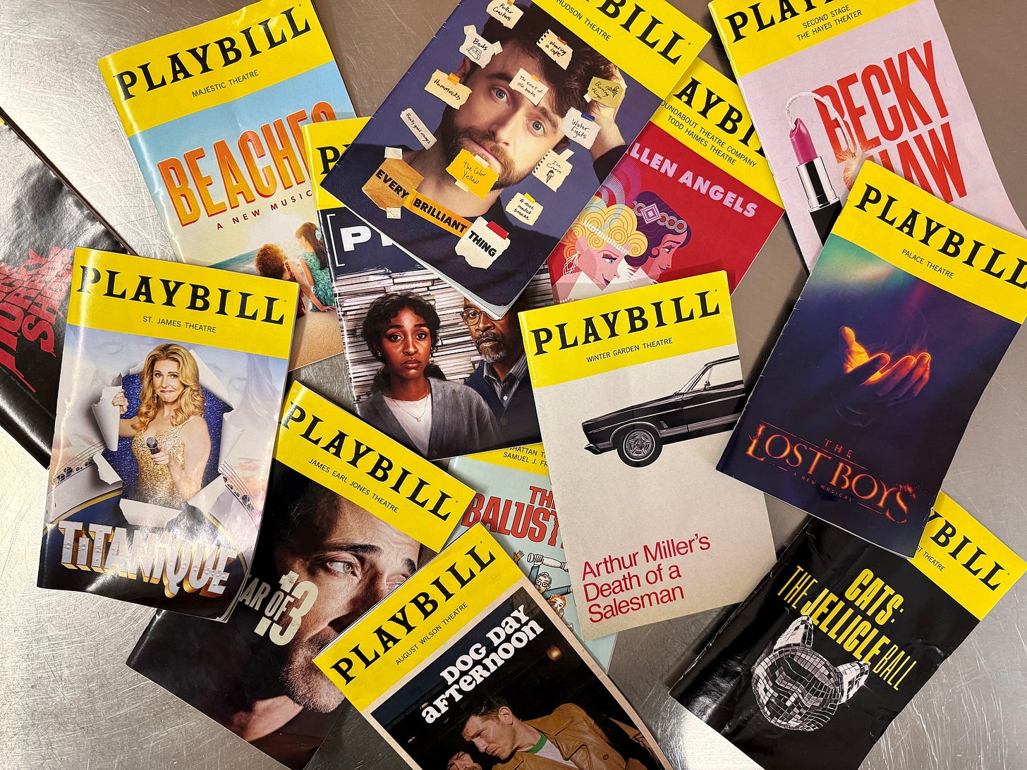 Broadway playbills 25-26 season Broadway playbills 25-26 season