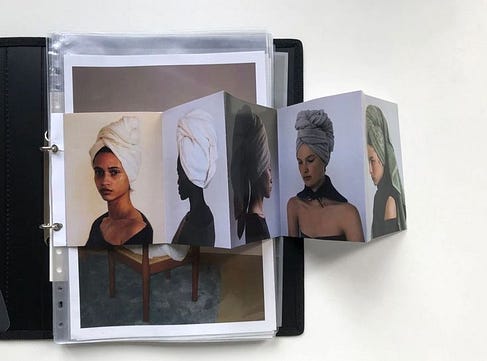 Bailey Zelena (@staticcatstudio): "Obsessed with how a 3-ring binder ...