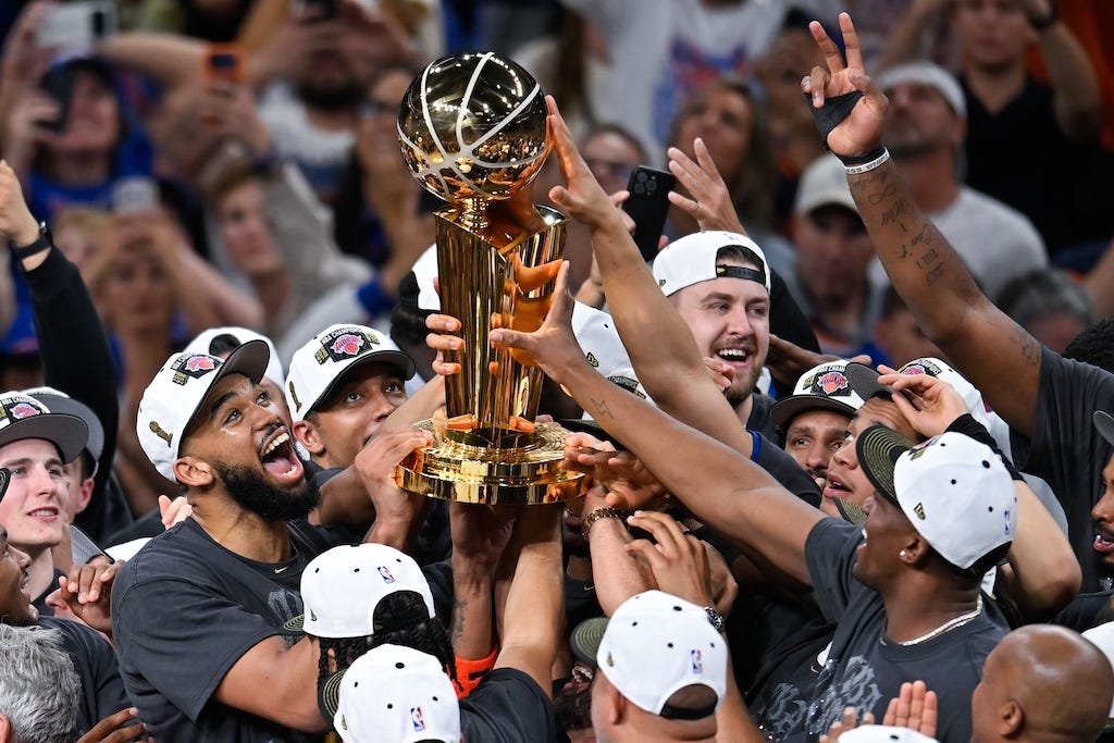 Knicks win first NBA championship since 1973, topping Spurs in Game 5