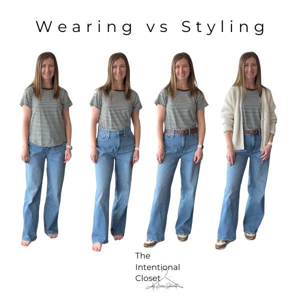 Style Strategies 101: Wearing vs Styling