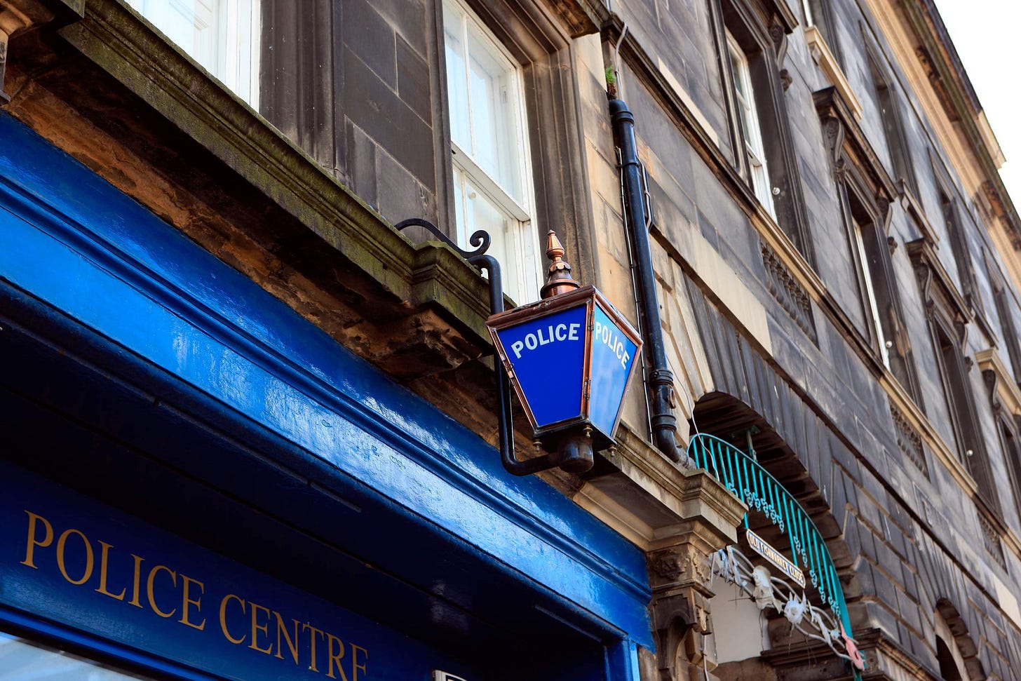 Police Centre on the Royal Mile Edinburgh