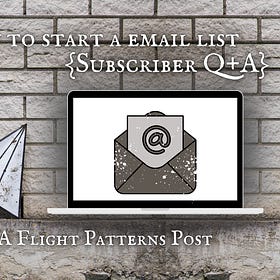 How to start an email list and why one useful for content creators