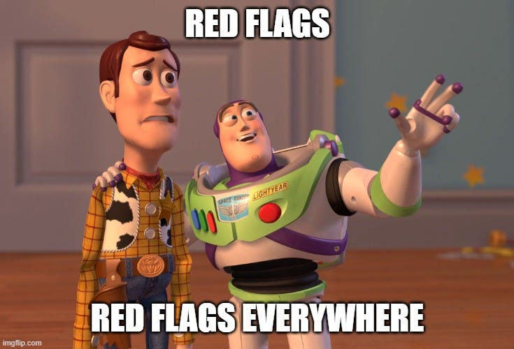 Red flags - Imgflip