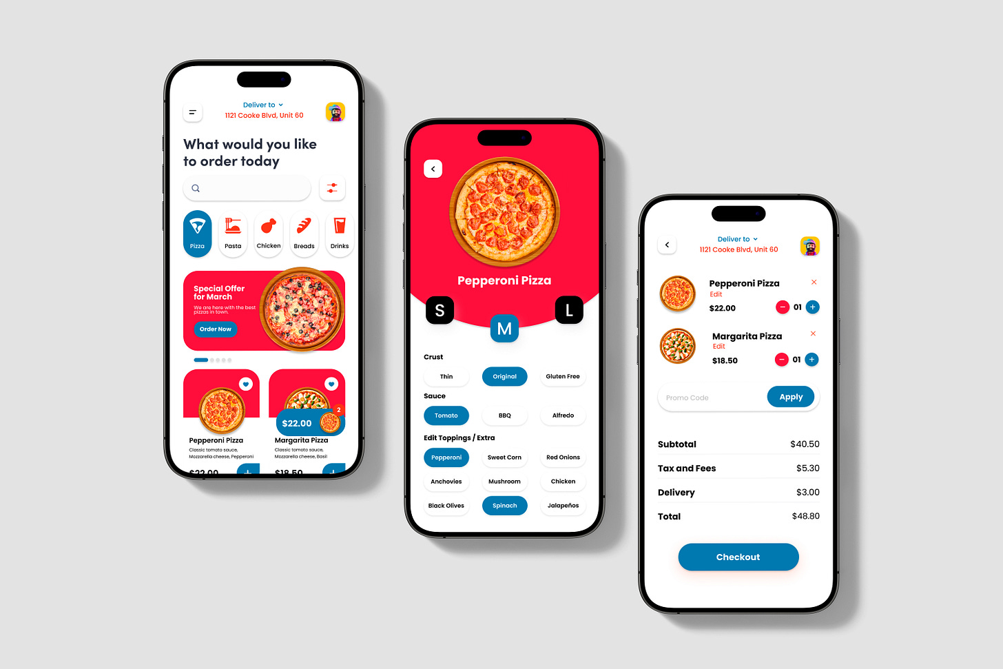 Dominos Mobile App Redesign | Figma Dominos Mobile App Redesign | Figma