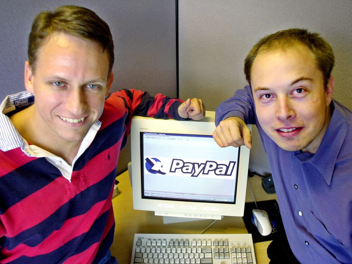 The PayPal Mafia: Careers of members Elon Musk, Peter Thiel ...