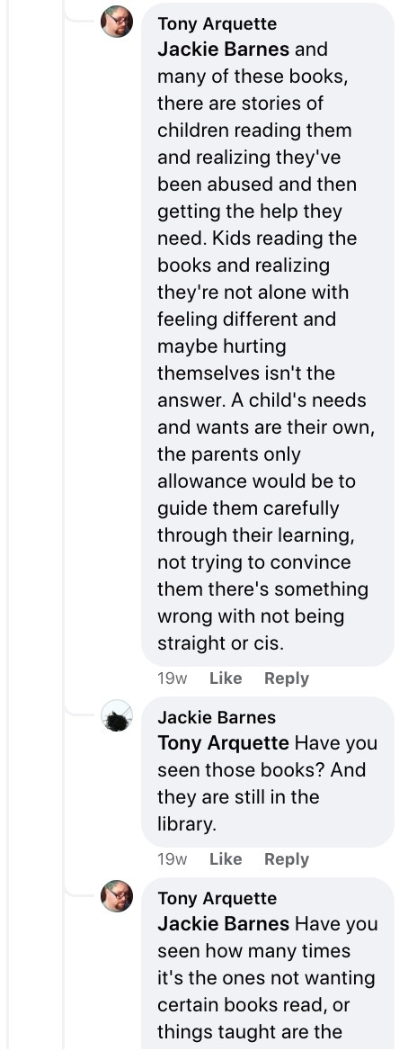 Screen shot of Facebook post and comments from https://www.facebook.com/photo/?fbid=699603058878748&set=pb.100064871790658.-2207520000