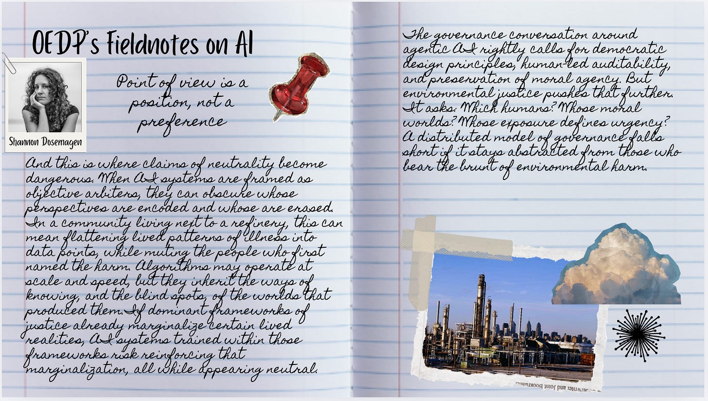 An excerpt from Shannon's fieldnotebook An excerpt from Shannon's fieldnotebook