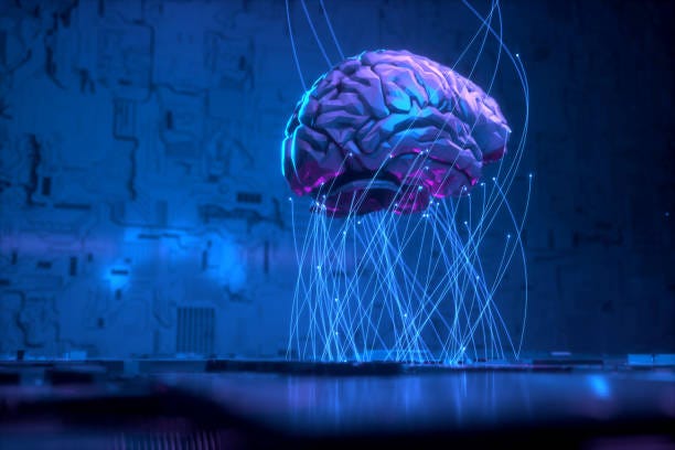 Artificial Intelligence Technology Technology, Computer, Computer Monitor, Cloud Computing, Human Brain Neuroscience and artificial intelligence (AI)  stock pictures, royalty-free photos & images