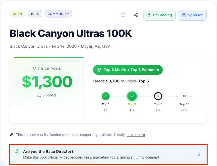 Run.fund and the Future of Prize Money in Trail Running