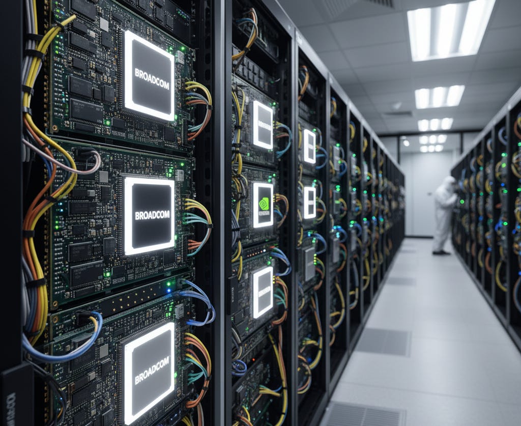 Broadcom, ASICs, Nvidia, data centers, hyperscalers