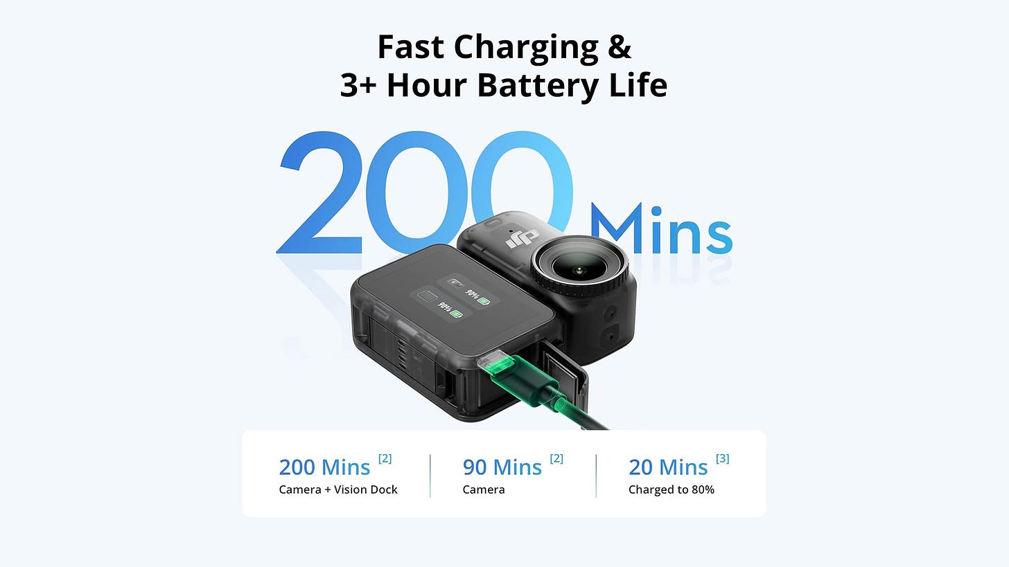 DJI Osmo Nano Review - Battery